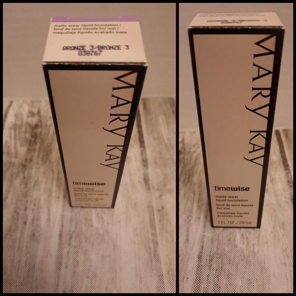 Mary Kay Matte Wear Foundation Bronze 3